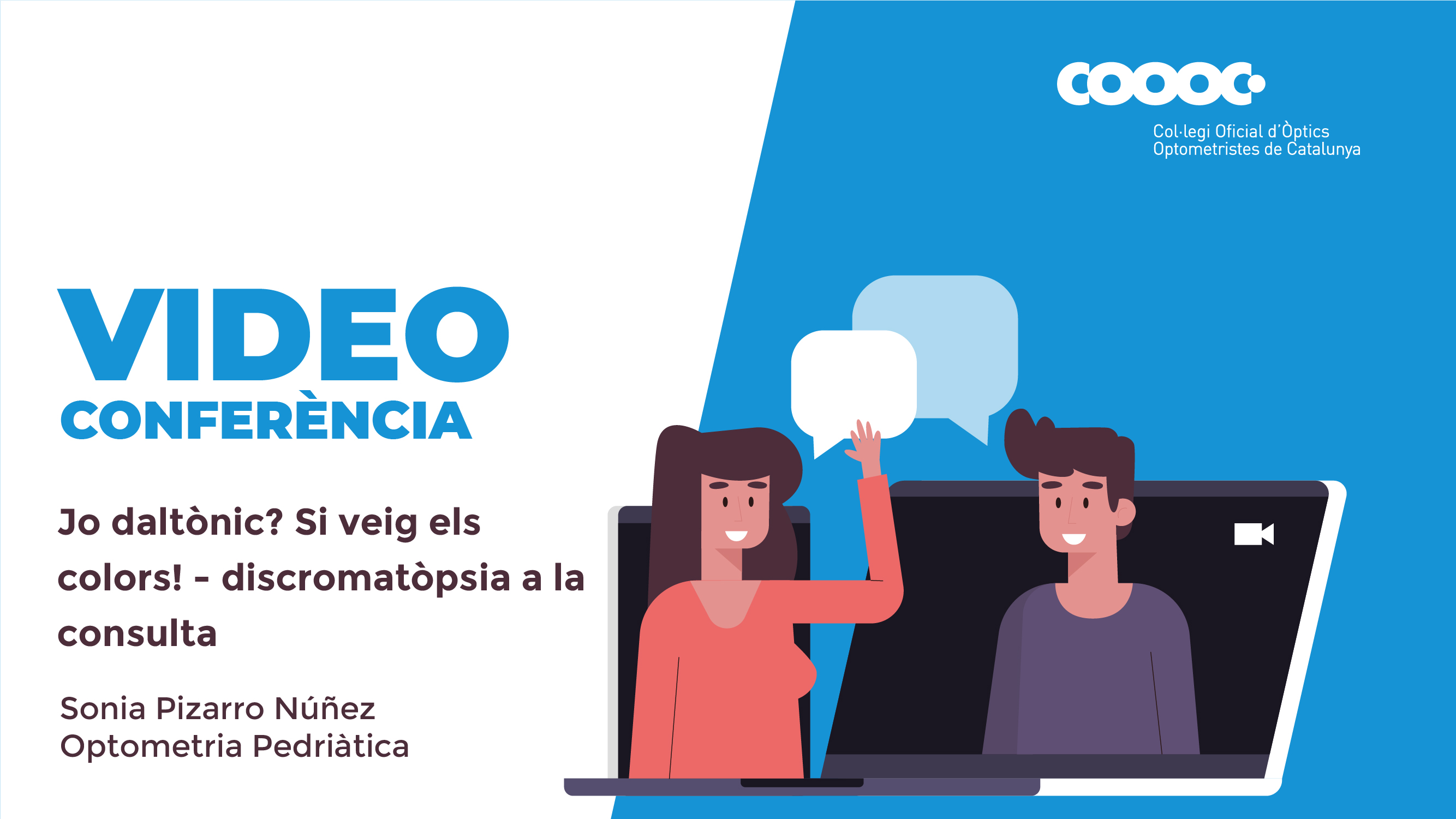 Disponible el webinar ‘Daltònic jo? Si veig els colors’ al YouTube al COOOC